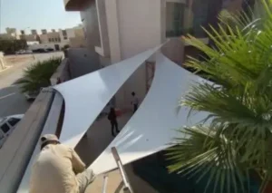 مظلات شد انشائي في الجبيل - 0533829385 3 تركيب مظلات شد انشائي في الجبيل
