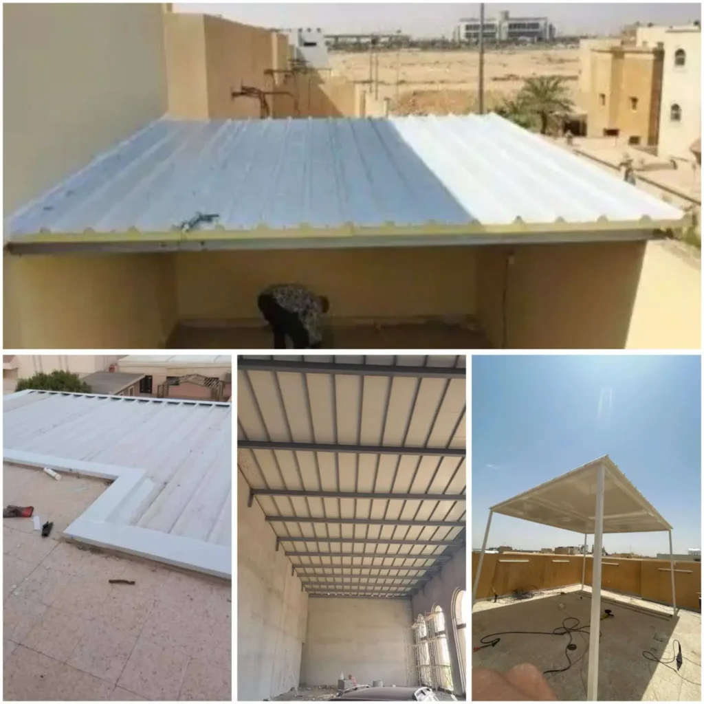 ساندوتش بانل 45 تركيب ساندوتش بانل في الجبيل