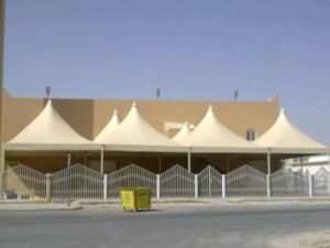 تركيب مظلات مدارس الجبيل
