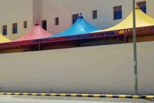 تركيب مظلات مدارس الجبيل