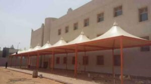 تركيب مظلات مدارس الجبيل