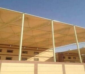 تركيب مظلات مدارس الجبيل